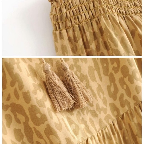 Boho Amalíe Maxi Shift Dress In Soft Dandelion - Picture 6 of 6